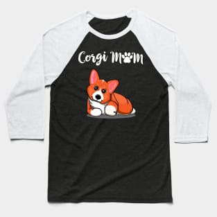 Corgi Mom (288) Baseball T-Shirt